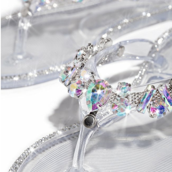 𝙇𝙖𝙨𝙩 𝙎𝙞𝙯 6 💎Diamond Rhinestone Embellished - Picture 4 of 9